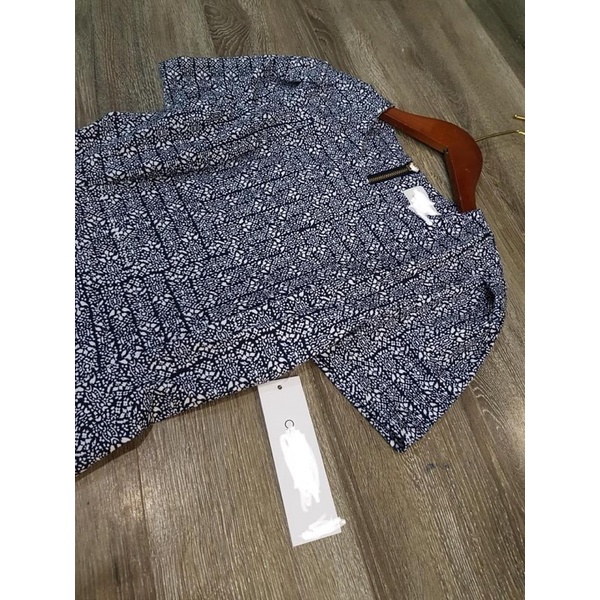 Đầm Calvin klein xịn dáng xoè có tay dây kéo vàng sau lưng