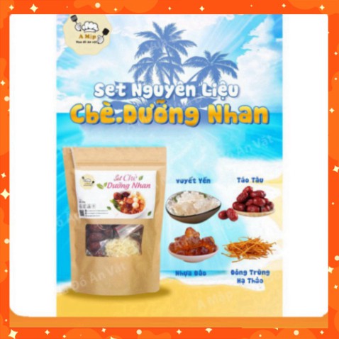 Chè Dưỡng Nhan Tuyết Yến ( Set 16 Chén ) Tặng Kèm Công Thức Nấu - Daily Foods