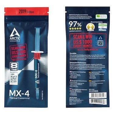 Keo tản nhiệt Ống ARCTIC MX-4 (4G) 2019
