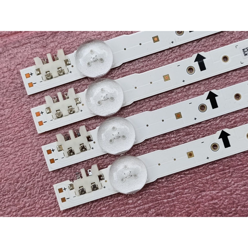 THANH LED TIVI SAMSUNG 32H4100 32J6300 HÀNG ZIN HÃNG MỚI 100%, BỘ 3 THANH, MỖI THANH 7 BÓNG 3V, DÀI 64,8cm. SAMSUNG_2014