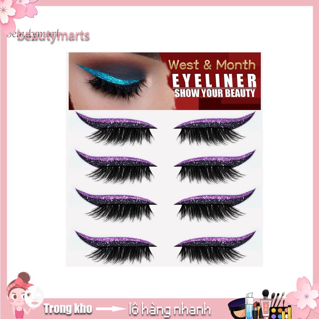 Miếng dán kẻ mắt mini không đau thời trang cho nữ
