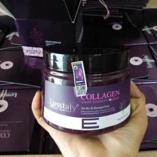 [ Xả Kho ] HẤP PHỤC HỒI LUSSTALY COLLAGEN VITAMIN E 500ML