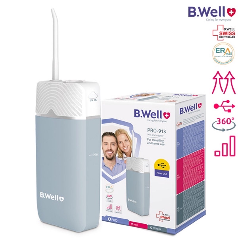 Máy tăm nước Bwell WI 913 HÀNG CHÍNH HÃNG GIÁ CẠNH TRANH GIAO HOẢ TỐC
