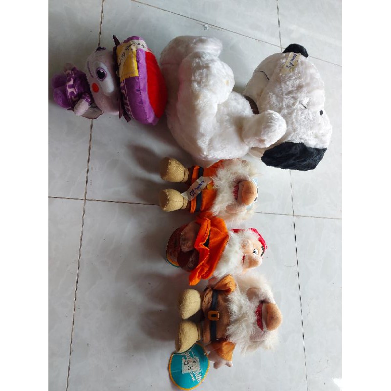 gấu bông hoa mai