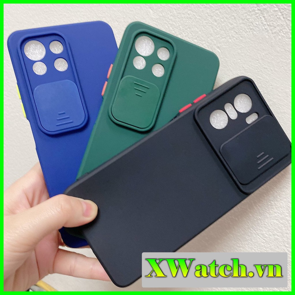 Ốp lưng Xiaomi Mi 11 lite / Redmi k40 k40 pro F3 bảo vệ camera trượt camera