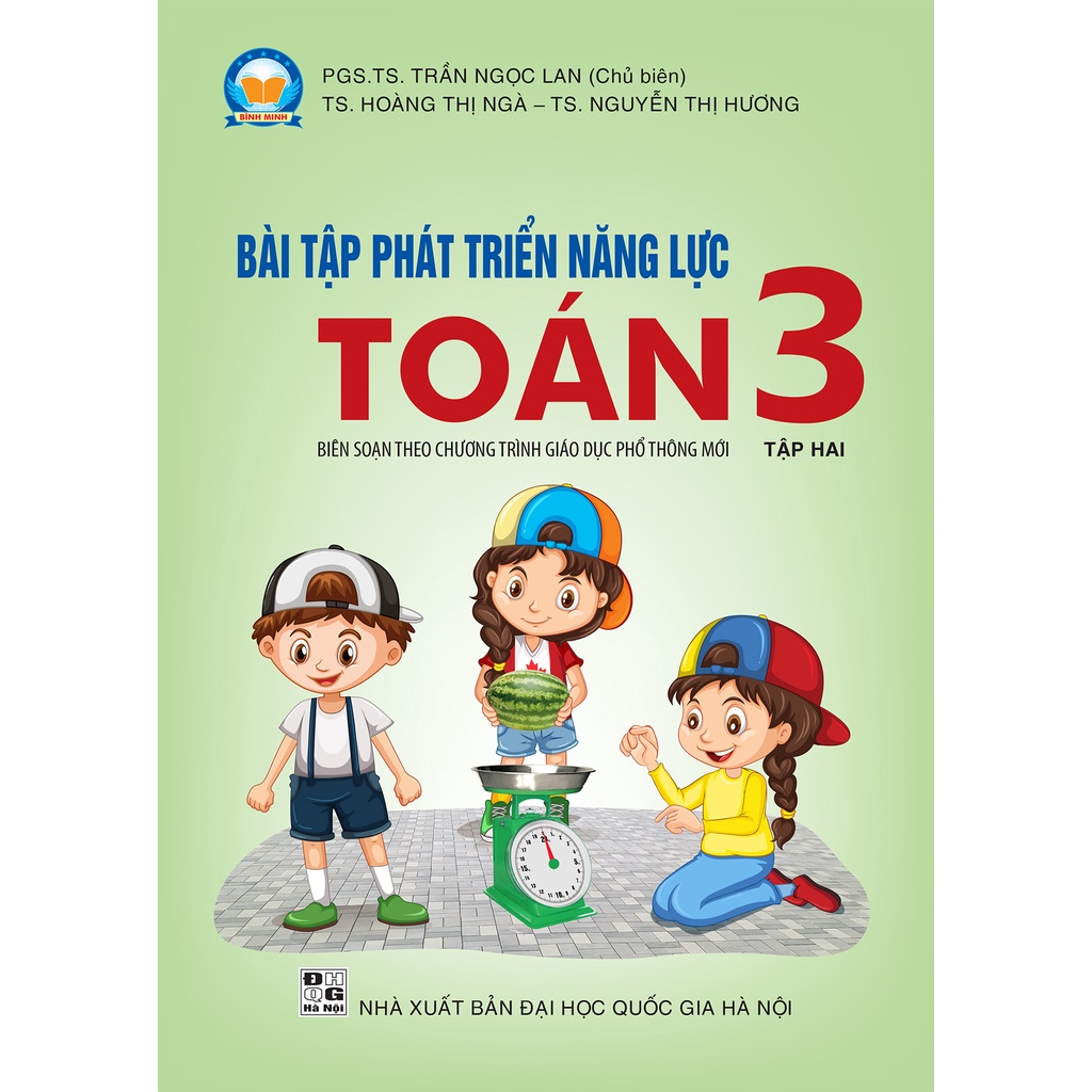 Sách Bài tập phát triển năng lực Toán 3 Tập 2