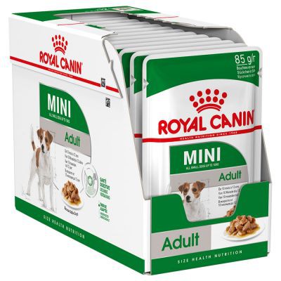 Thức ăn ướt cho chó trưởng thành giống nhỏ ROYAL CANIN MINI ADULT 12x85g