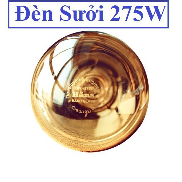 Bóng sưởi Halogen 275w - Hàng đẹp ( lỗi 1 đổi 1 trong 20 ngày)