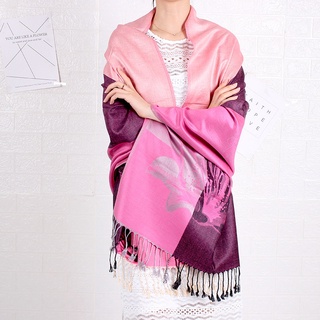 KHĂN CHOÀNG CỔ PASHMINA HOA LY
