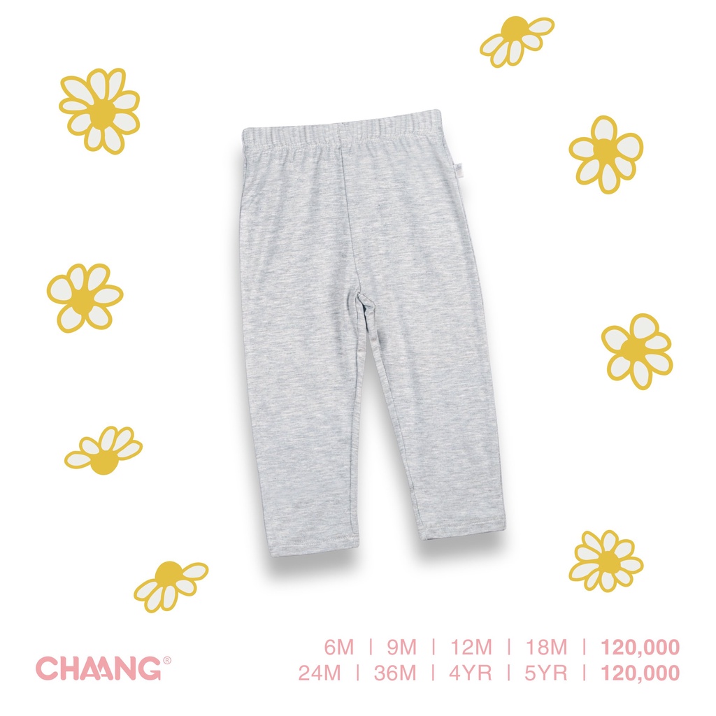 Quần dài legging jogger cotton bé trai bé gái Chaang park