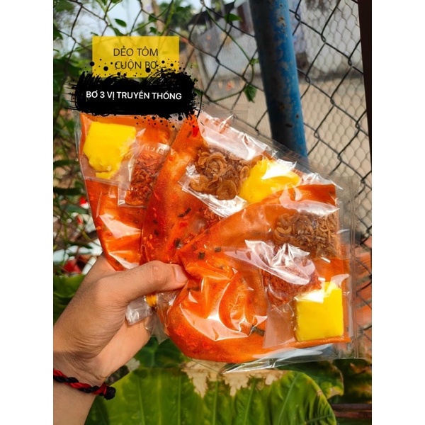 Bánh tráng dẻo tôm bơ 3 vị muối tép hành phi chính gốc giá sỉ DACSANPHANRANGSO1