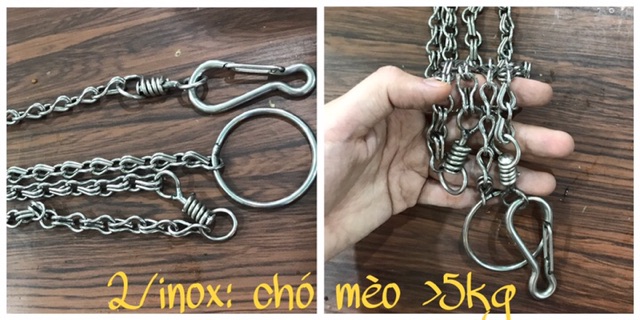 Dây xích chó,mèo các loại