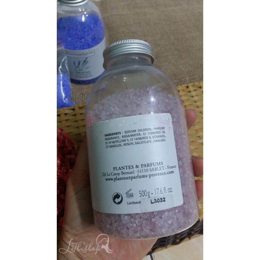 Muối tắm hương hoa hồng [gói dùng thử]