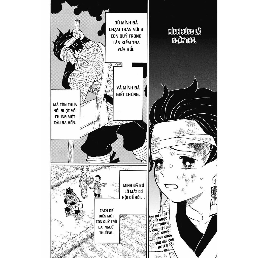 Sách - Thanh Gươm Diệt Quỷ - Kimetsu No Yaiba - Tập 10: Người Và Quỷ