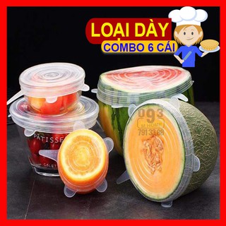 Combo 6 Miếng Màng Bọc Thực Phẩm An Toàn Vệ Sinh