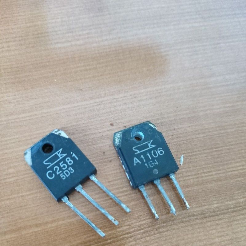Transistor C2581 A1106 chính hãng SANKEN ( tháo máy )