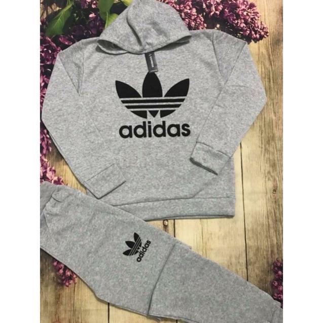 _ FLASH SALE ! Bộ nỉ nam có mũ Adidas. ་