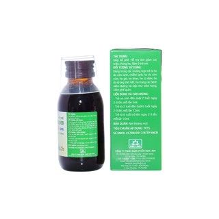 Siro Bổ phế BẢO THANH Trẻ em - Chai 100mL