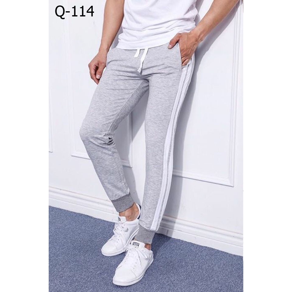 QUẦN JOGGER NAM 2 SỌC CAO CẤP