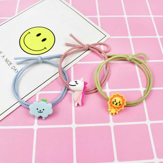 Combo dây buộc tóc, kẹp tóc, giấy nhớ