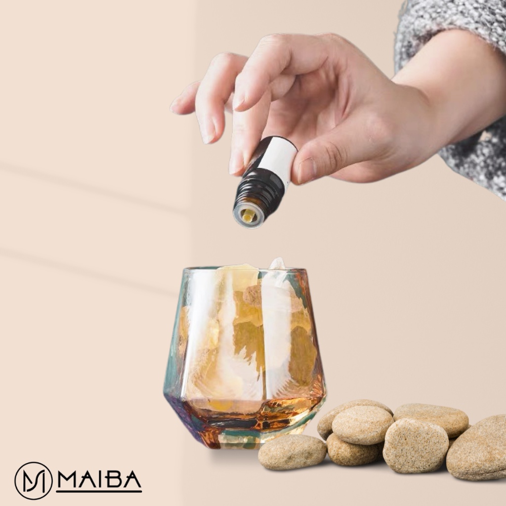Cốc đá khuếch tán tinh dầu MAIBA thơm phòng khử mùi thay thế máy xông, làm sạch không khí
