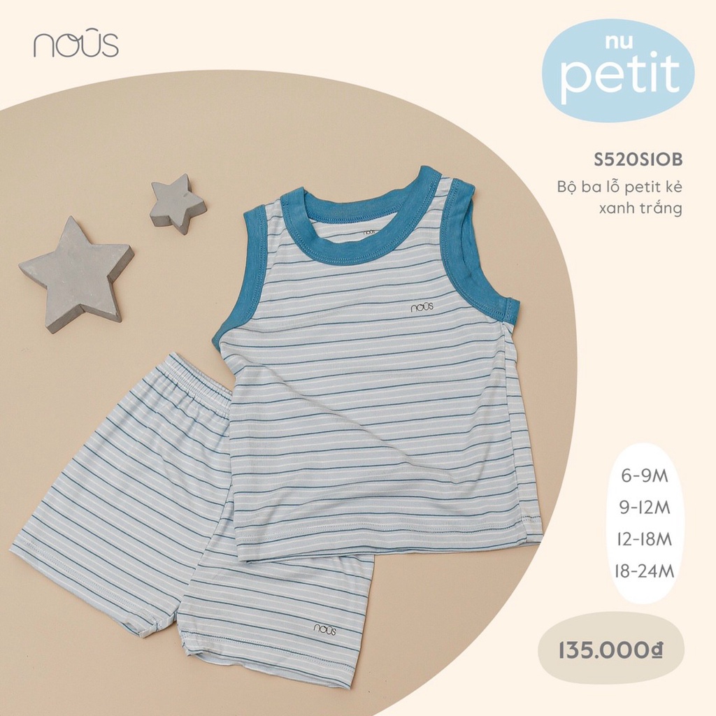 BỘ QUẦN ÁO SÁT NÁCH HÃNG NOUS CHO BÉ SALE LỚN