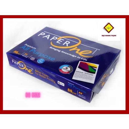 Giấy A4 Paper One 70gsm 80 gsm Giấy in photo A4 Giấy A4 giá rẻ CAM KẾT CHẤT LƯỢNG