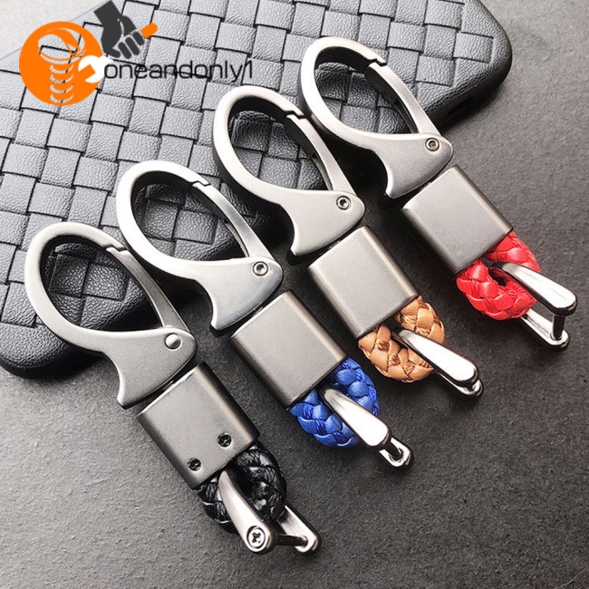 Móc chìa khóa bằng da PU thiết kế độc đáo cho xe hơi