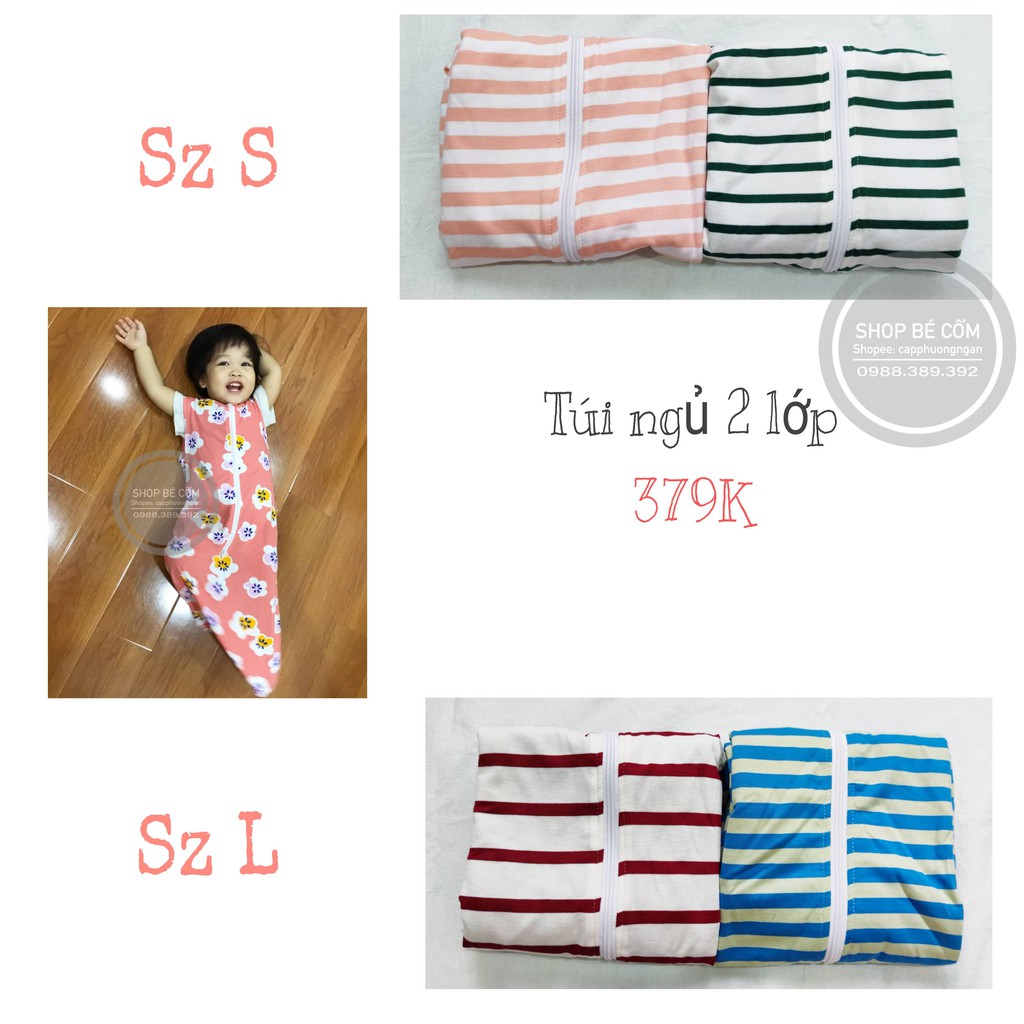 TÚI NGỦ CHŨN COCOON 2 LỚP