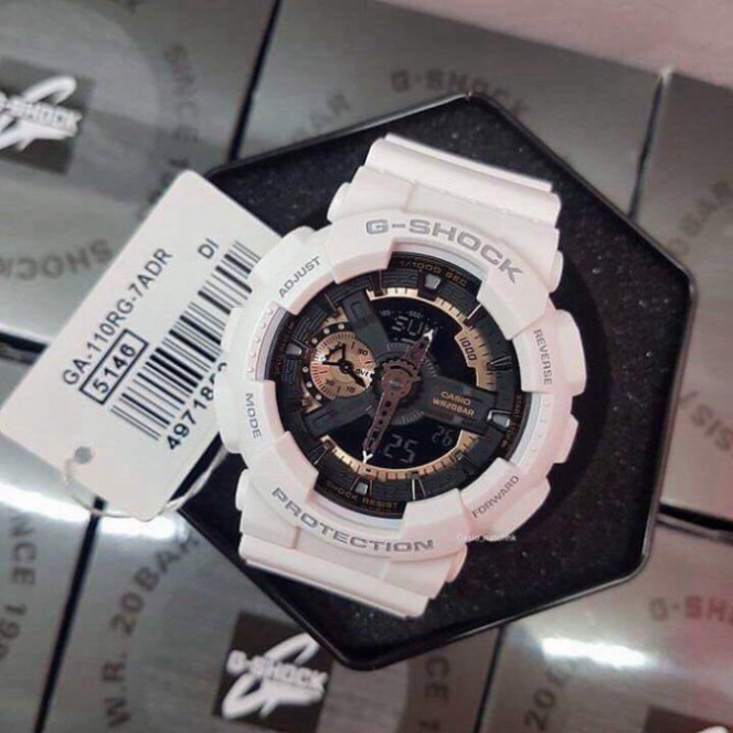 (Thẻ bảo hành 12 tháng) Đồng hồ thể thao nam Gshock GA110 Black - Đồng.hồ.g.shock