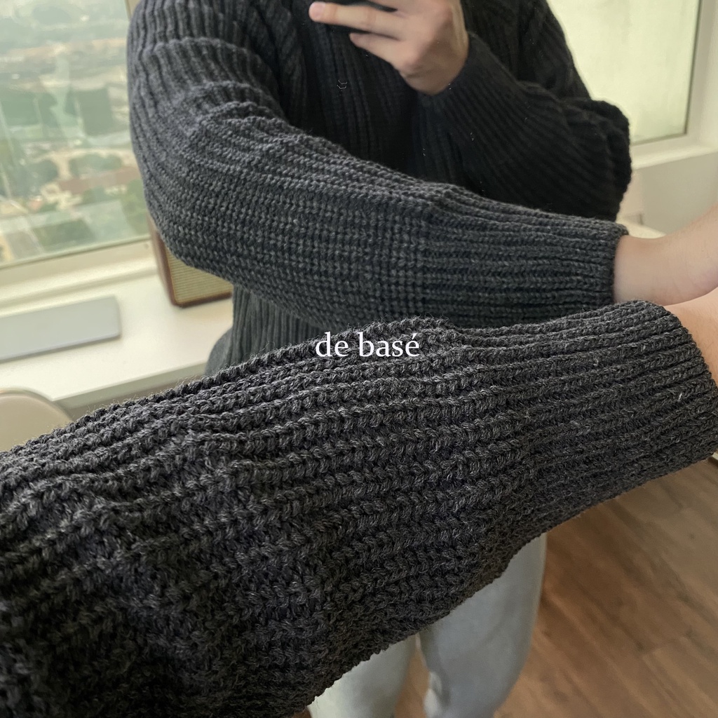 Áo len cao cổ  - Rollneck Sweater - De basé