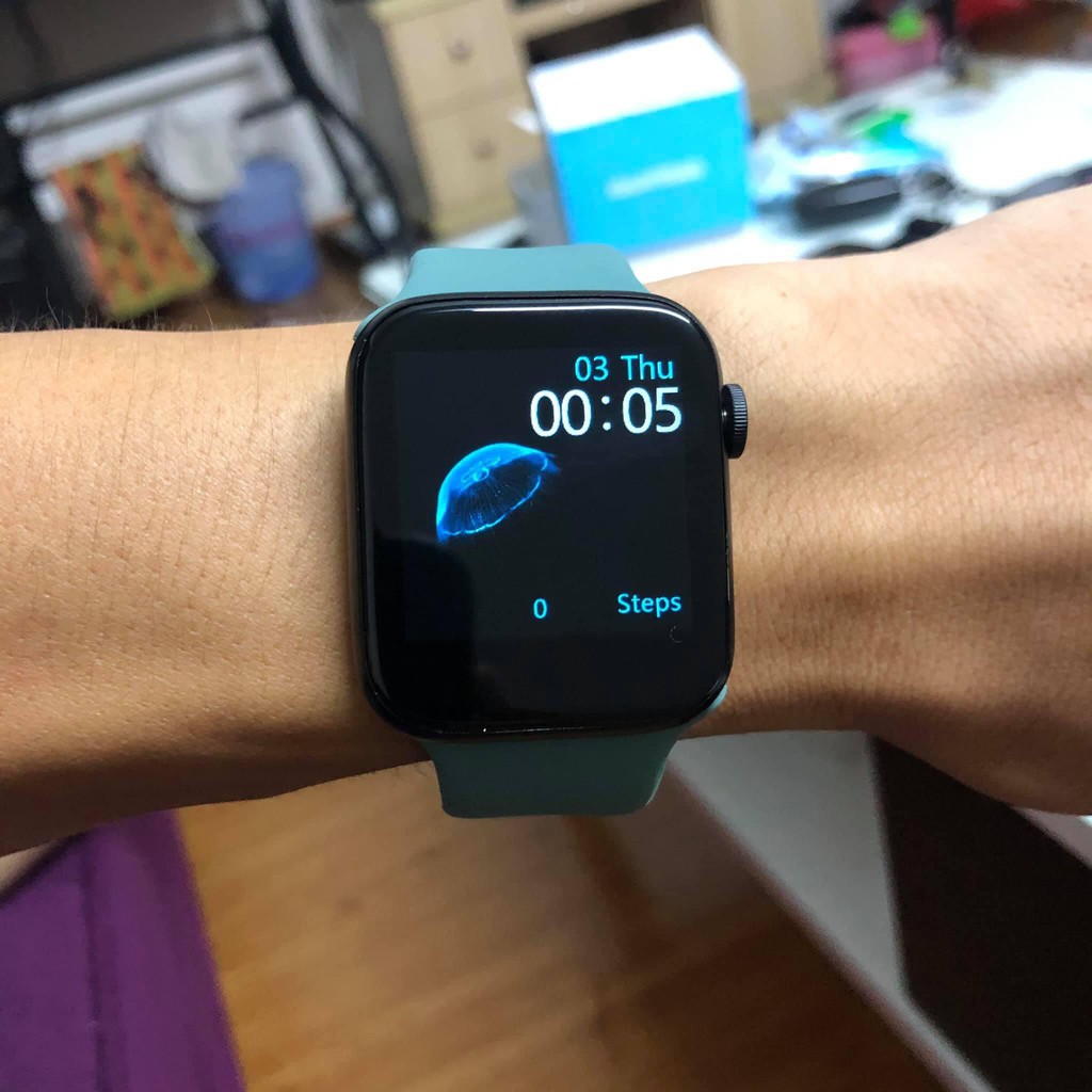 Đồng Hồ Thông Minh T500 - smart watch giống dây apple watch Hỗ trợ Tiếng Việt/Cuộc Gọi, Đo Tim, Bước Chạy