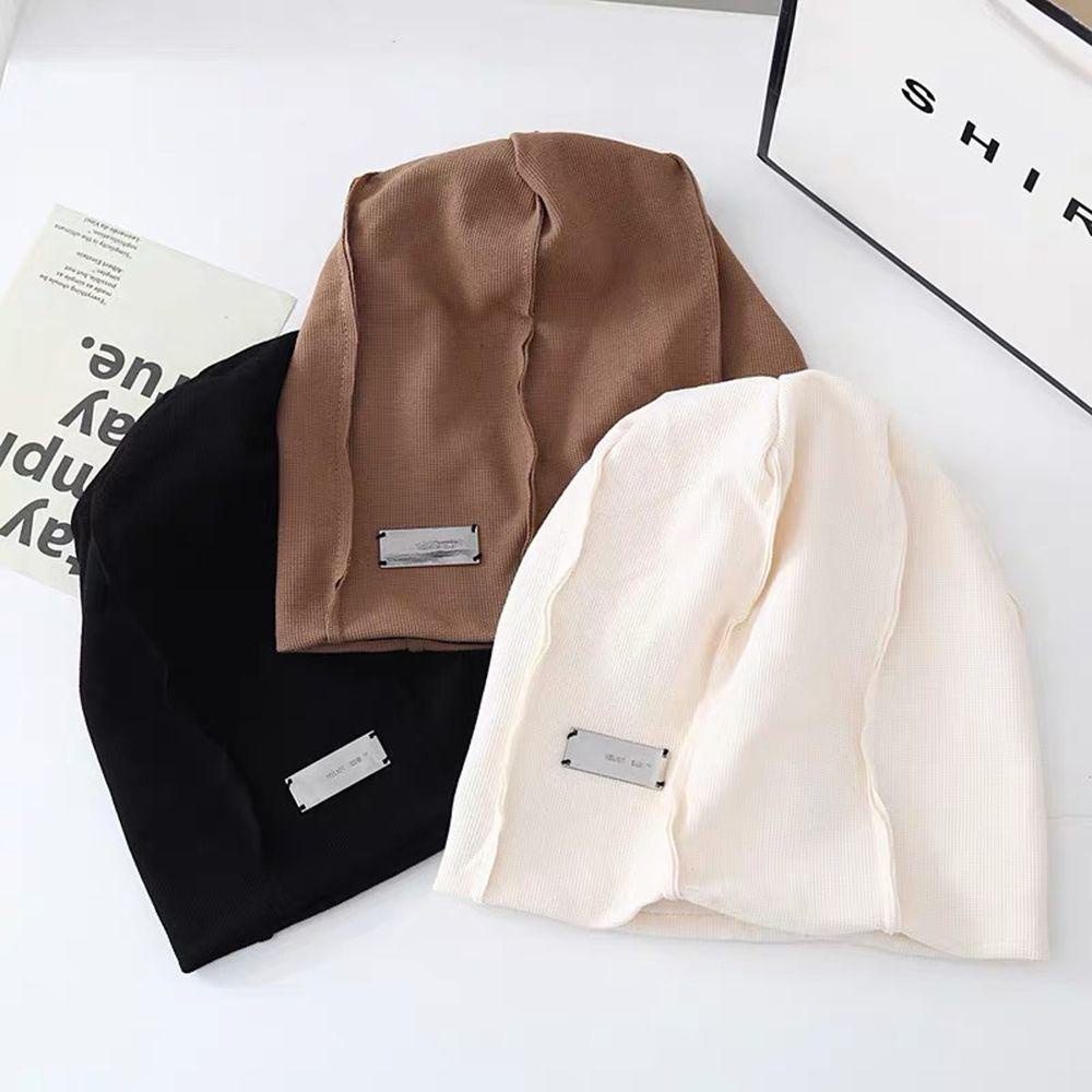 VANES1 Mũ Len Trùm Tai Giữ Ấm Thời Trang Đường Phố Cho Nữ