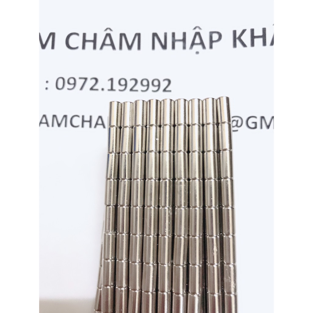 nam cham viên 4x8mm loại siêu mạnh ( 10 viên ) 25.000đ