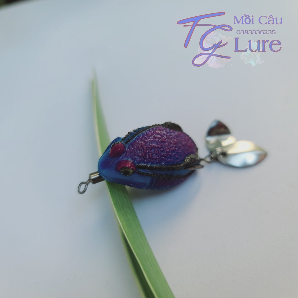 Mồi lure nhái hơi cóc tini câu lure siêu nhậy - Mồi lure chuẩn thái lan