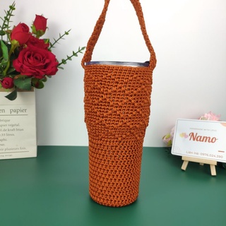 Túi đựng bình giữ nhiệt 900ml,handmade