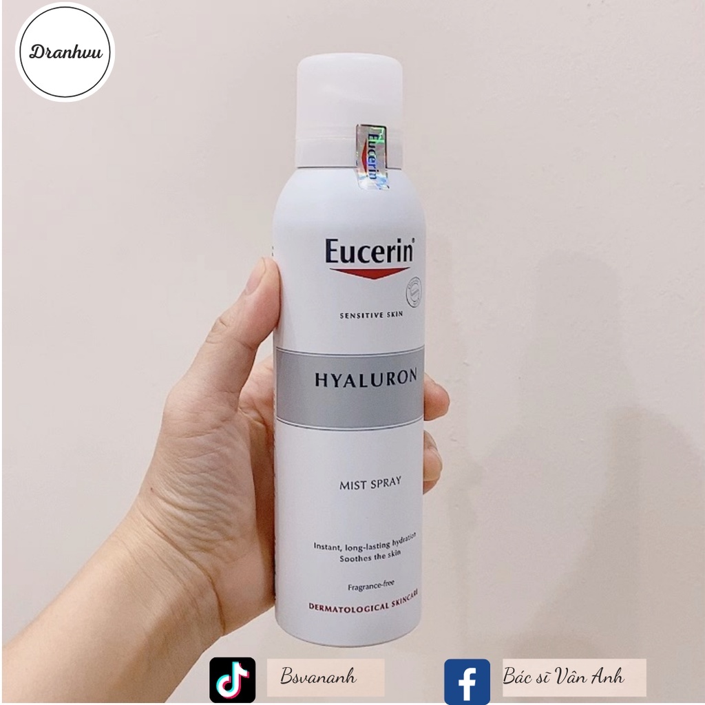 Xịt Khoáng Dưỡng Ẩm Eucerin AQUAporin Active Mist Spray