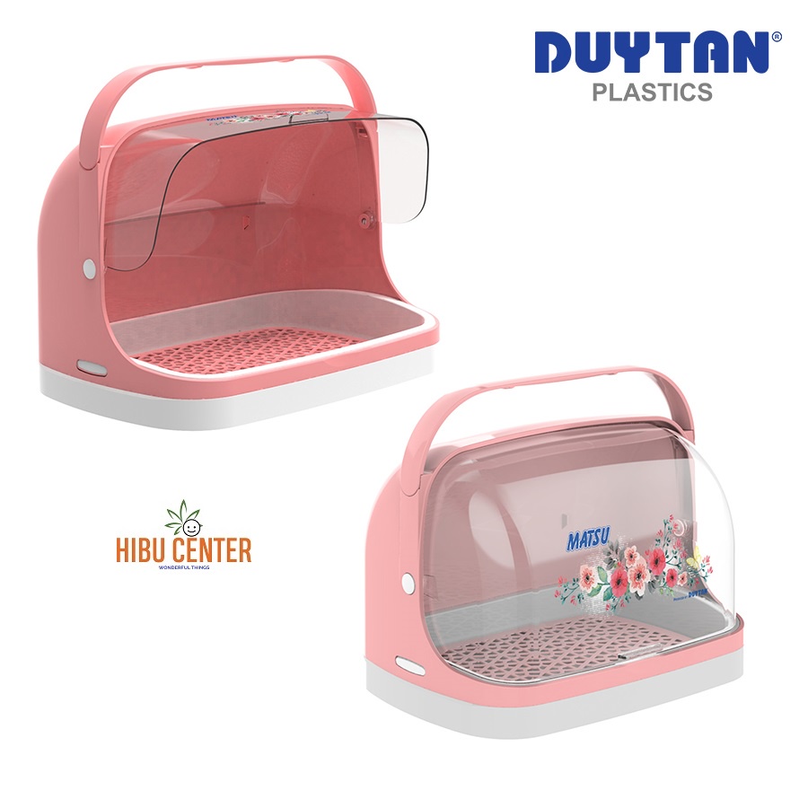 Úp Ly Matsu DUY TÂN Nhỏ - Lớn | Mẫu Mới - Sang Trọng - Tiện Lợi - Nắp Trong Suốt | Hibucenter