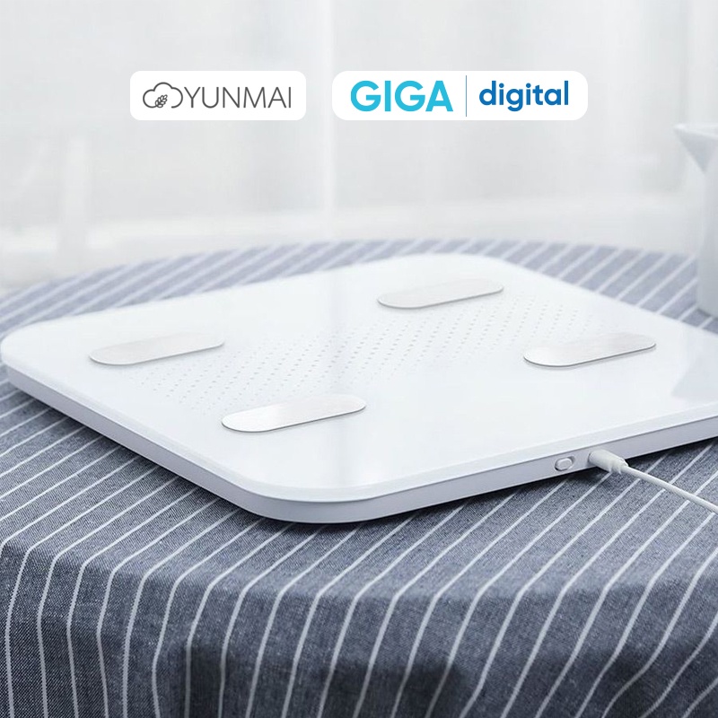 Cân điện tử thông minh Xiaomi Yunmai S (M1805) các màu - Bluetooth - Chính hãng BH 12 tháng