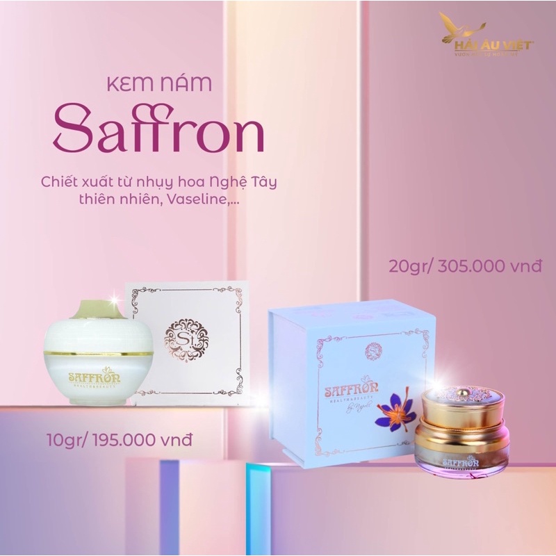 Kem Nám Saffron 20gr HẢI ÂU VIỆT Chính hãng 100%