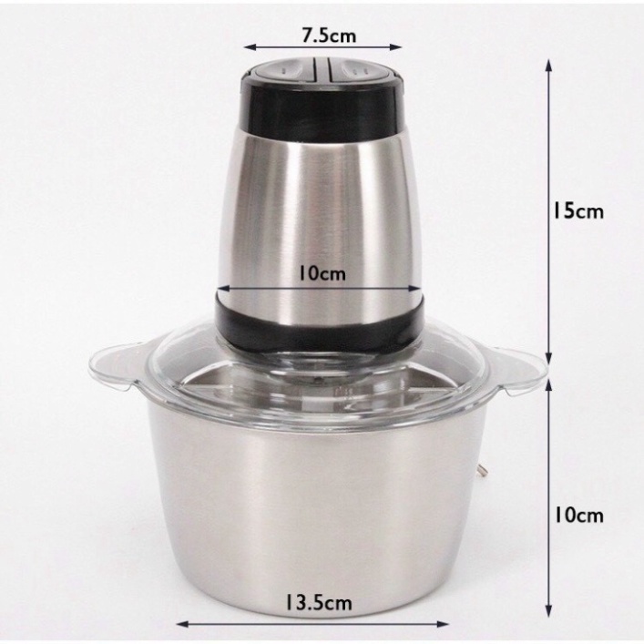 🌟BẢO HÀNH 1 ĐỔI 1🌟 Máy xay thịt, máy xay đa năng, công suất 250W, cối inox304, 4 lưỡi dao sắc bén sangchanhshop01