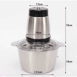 🌟BẢO HÀNH 1 ĐỔI 1🌟 Máy xay thịt, máy xay đa năng, công suất 250W, cối inox304, 4 lưỡi dao sắc bén sangchanhshop01