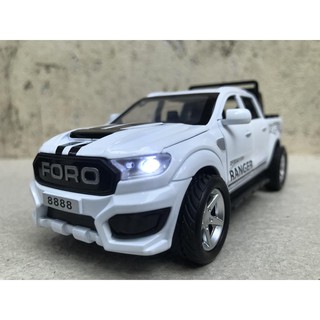 Mô hình xe đồ chơi ford ranger raptor 2021 1:32