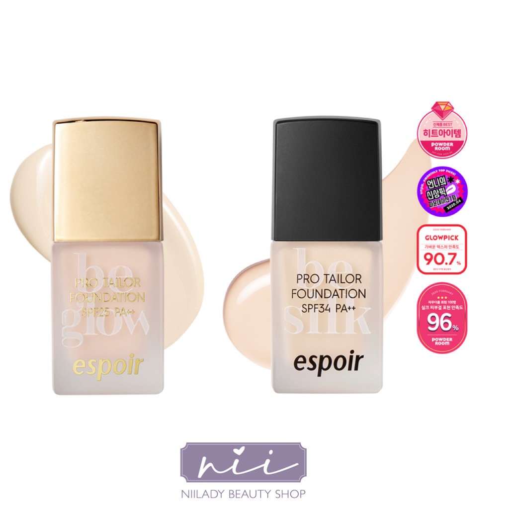 (Mini 10ml) Kem Nền Espoir Pro Tailor Foundation