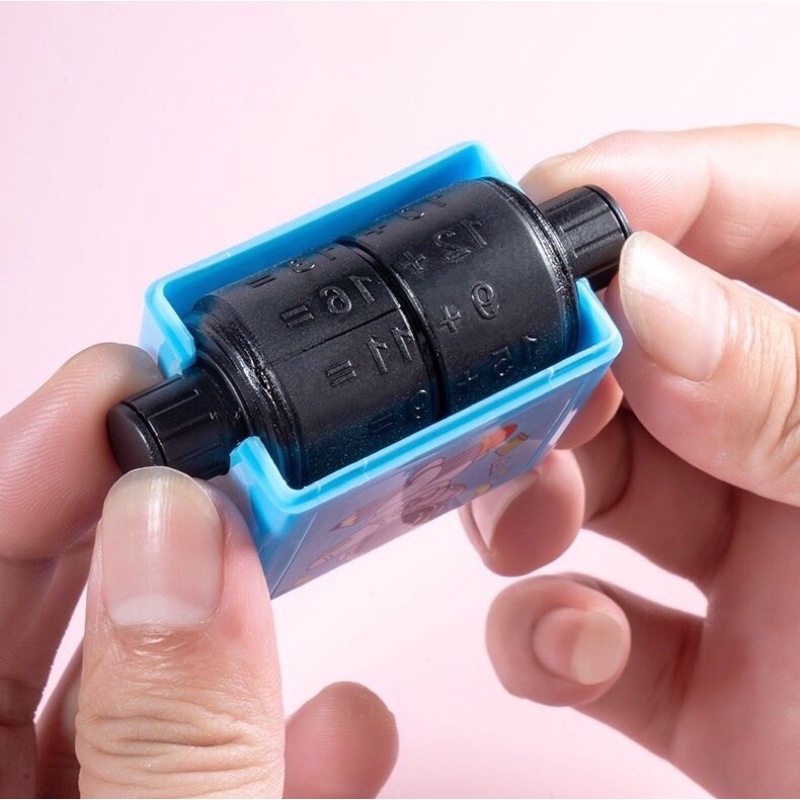Con lăn phép tính, tạo phép tính cộng trừ ngẩu nhiên