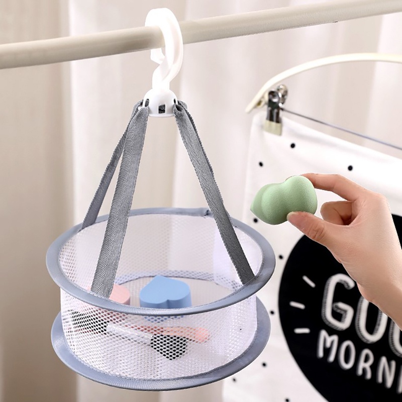 Túi Lưới Phơi Khô Cọ Trang Điểm Chống Rơi Tiện Dụng