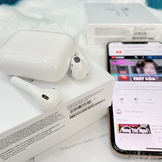 Tai nghe Air 2 Bluetooth Phiên Bản Cao Cấp / Dùng cả IOS và Android
