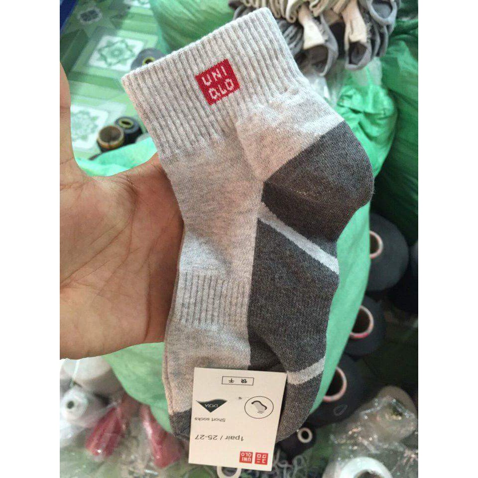 Tất nam cao cổ,cổ trung,cổ thấp uniqulo-Có phản hồi của khách đã mua
