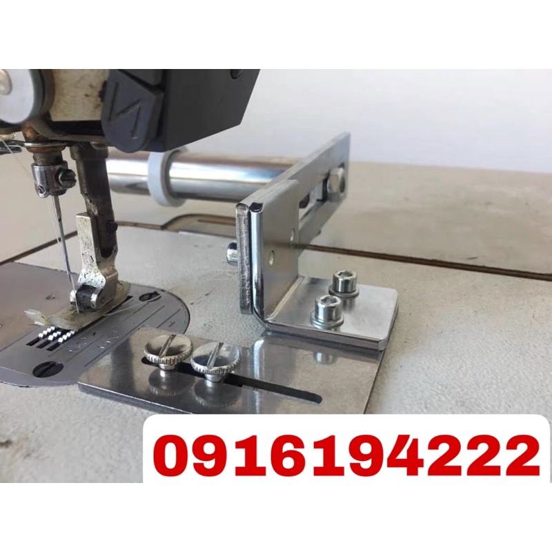 Bộ trợ lực căng chun dùng để tra chun cổ áo,tay áo, cạp quần....Dùng máy công nghiệp 1 kim hoặc gia đình