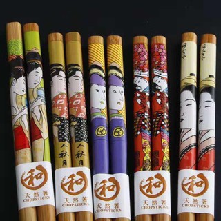 Set 5 đôi đũa Kimono Nhật Bản